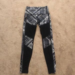 Lululemon mesh inset leggings